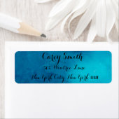 étiquette de peinture (En situation)