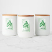 Étiquette de persil Herbs (Bouteilles)