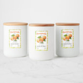 Étiquette de petite bouteille Orangecello moderne (Bouteilles)