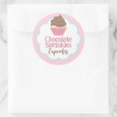 Étiquette de pétoncle de chocolat (Sac)