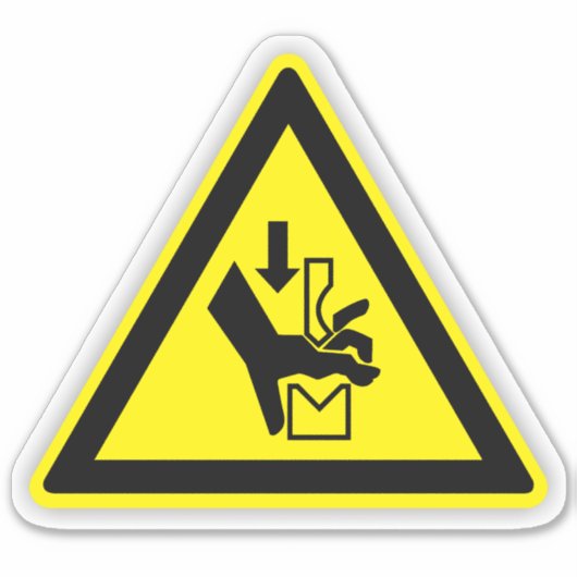 Étiquette de pièces de déplacement de broyage à ma (Devant)