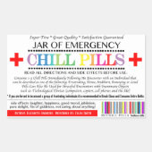 Étiquette de pilule (Devant)