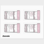 étiquette de pilule de refroidissement (Feuille)