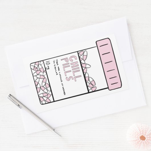 étiquette de pilule de refroidissement (Enveloppe)