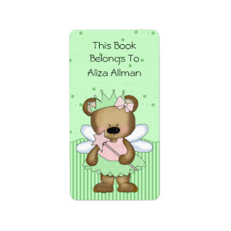 Étiquette de plaque d'écorce verte