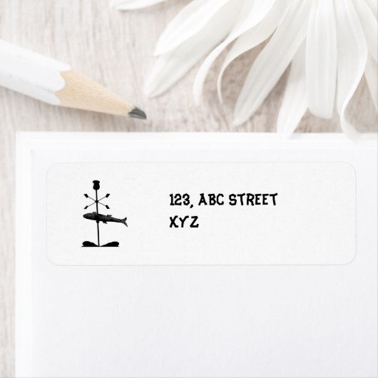 étiquette de poisson (En situation)