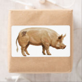 Étiquette de porc JJHD (En situation)