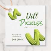 Étiquette de pot de canne à collage fait maison (Devant)