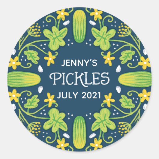 Étiquette de pot de chiche (Devant)