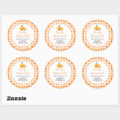Étiquette de pot de marmelade d'orange maison (Feuille)