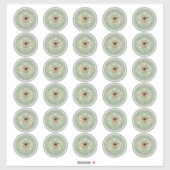 Étiquette de pot de miel Abeille à miel Rucher Aut (Feuille)