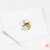 Étiquette de pot de miel de l'abeille à miel (Enveloppe)