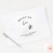 Étiquette de pot de miel 'Meant to Bee', cadeau de (Enveloppe)