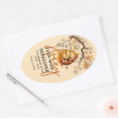 Étiquette de pot de miel Queenline 32 oz Watercolo (Enveloppe)