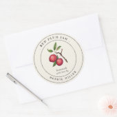 Étiquette de pot de mise en conserve de confiture  (Enveloppe)