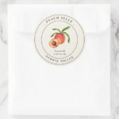 Étiquette de pot de mise en conserve de gelée de p (Sac)