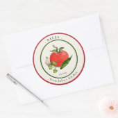 Étiquette de pot de salsa de tomate maison (Enveloppe)