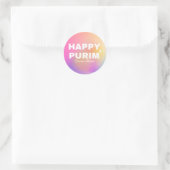 Étiquette de Pourim pour filles (Sac)