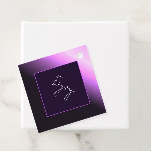 Étiquette de préférence du coucher de soleil de la (En situation)