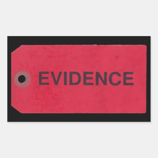 Étiquette de preuve Stickers rectangulaires (Devant)