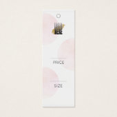 Étiquette de prix de l'habillement de mode de logo (Devant)