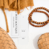 Étiquette de prix de l'habit blanc simple