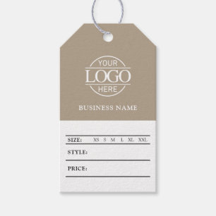 Étiquette de prix de logo d'entreprise de médias s