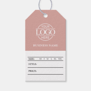 Étiquette de prix de logo d'entreprise de médias s