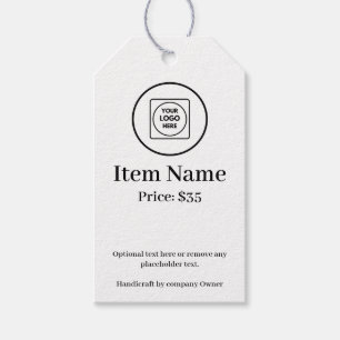 Étiquette de prix de logo simple moderne personnal