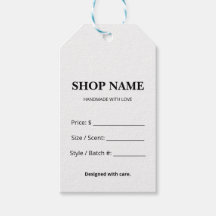 Étiquette de prix de produit de vente au détail mi