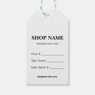 Étiquette de prix de produit de vente au détail mi