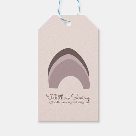 Étiquette de prix de taille de vêtements de la bou (Devant)