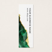 Étiquette de prix de vêtements Emerald Gold (Dos)