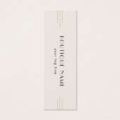 Étiquette de prix de vêtements EVERLY Ivory (Devant)
