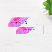 Étiquette de prix d'étincelle rose vif moderne (Bureau)