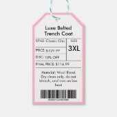 Étiquette de prix du logo de la petite entreprise  (Devant)