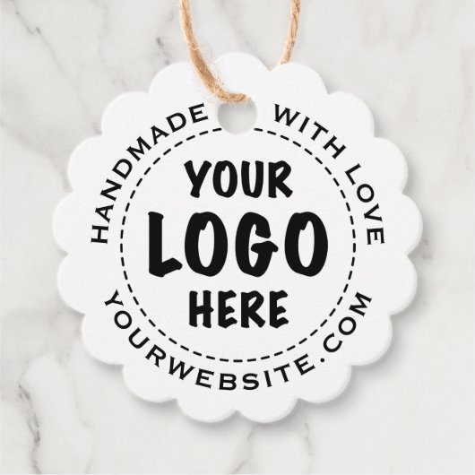 Étiquette de prix du logo Kraft (Devant)