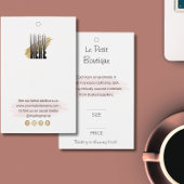 Étiquette de prix du logo professionnel