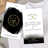 Étiquette de prix Étiquette de logo moderne Black 