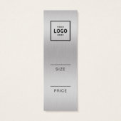 Étiquette de prix minimaliste moderne (Dos)