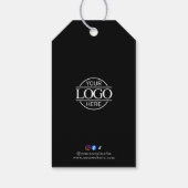 Étiquette de prix moderne pour logo d'entreprise d (Dos)