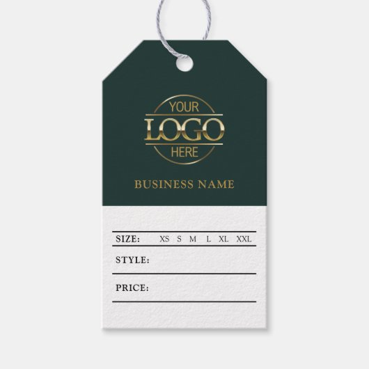 Étiquette de prix moderne pour logo d'entreprise d (Devant)