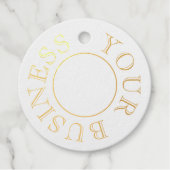 Étiquette de prix or (Devant)