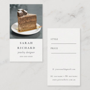 Étiquette de prix personnalisée simple minimale av
