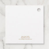 Étiquette de prix pour les bijoux de sirène (Dos)