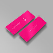 Étiquette de prix rose vif chic moderne stylée pou