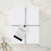 Étiquette de prix simple Kraft pour nom d'entrepri (Avec de la ficelle)