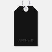 Étiquette de Prix Suspendue de Vêtement Simple Min (Dos)