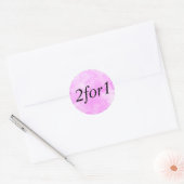 étiquette de produit 2 pour 1 (Enveloppe)