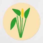 Étiquette de produit Araceae (Design 1)